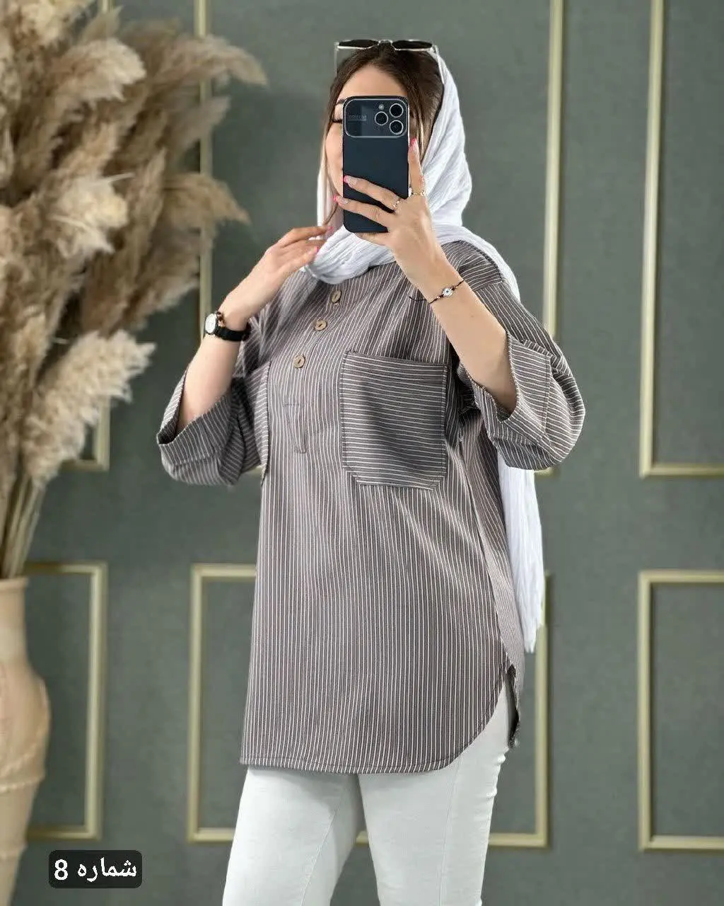 نام: مانتو یقه سه دکمه ۲
