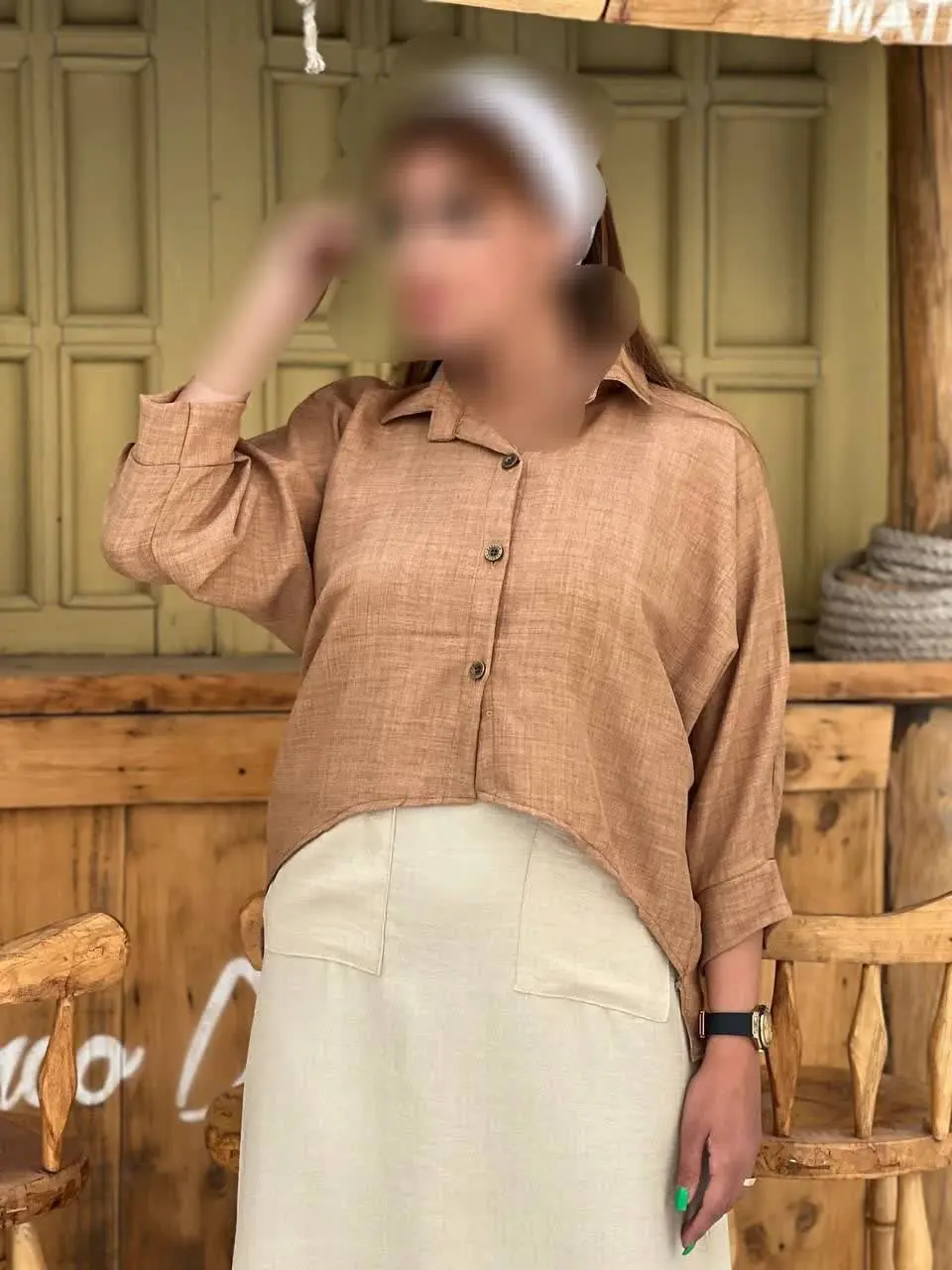 نام: شومیز سارافون بلند
