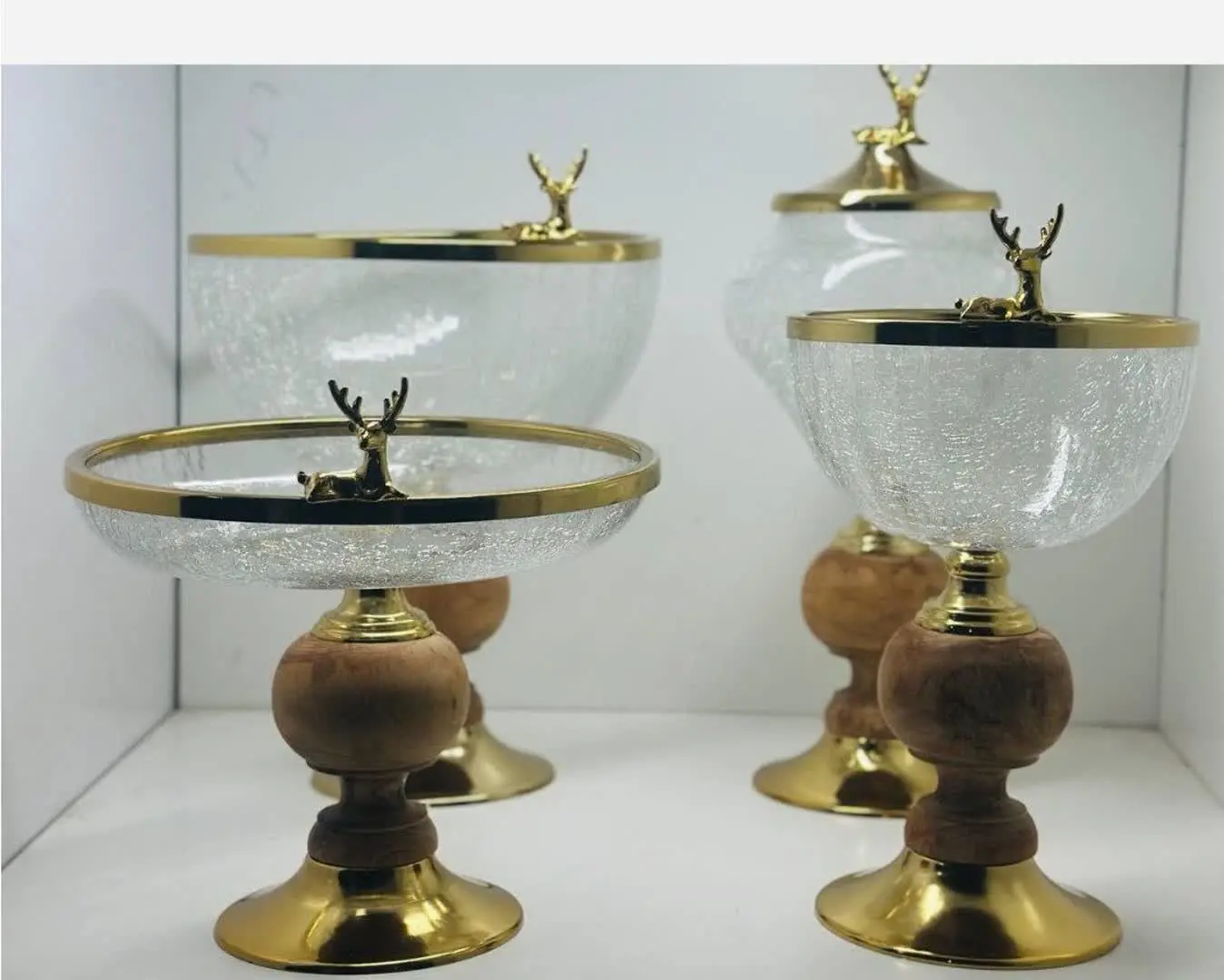 🌟ست پذیرایی. آبگز پایه چوب