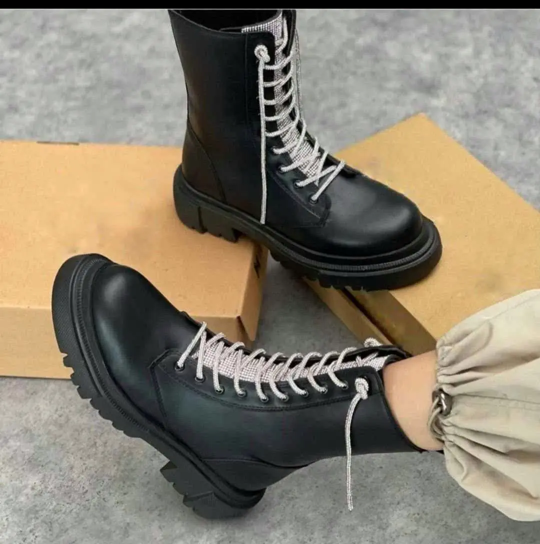 نیم بوت نگینی جدید 
