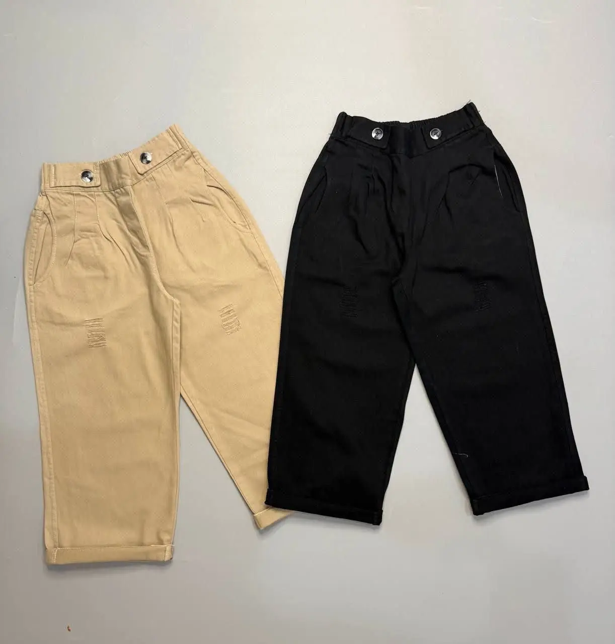 شلوار بگ کمر انگلیسی