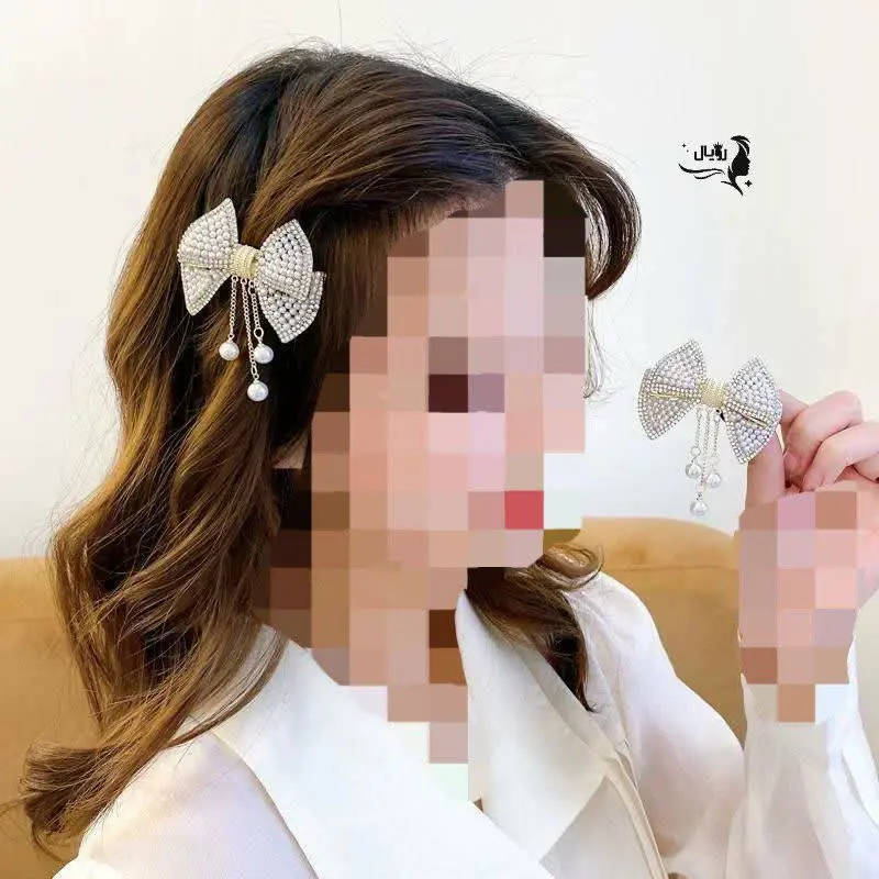 ✨مدل پاپیون طلایی آویزدار
