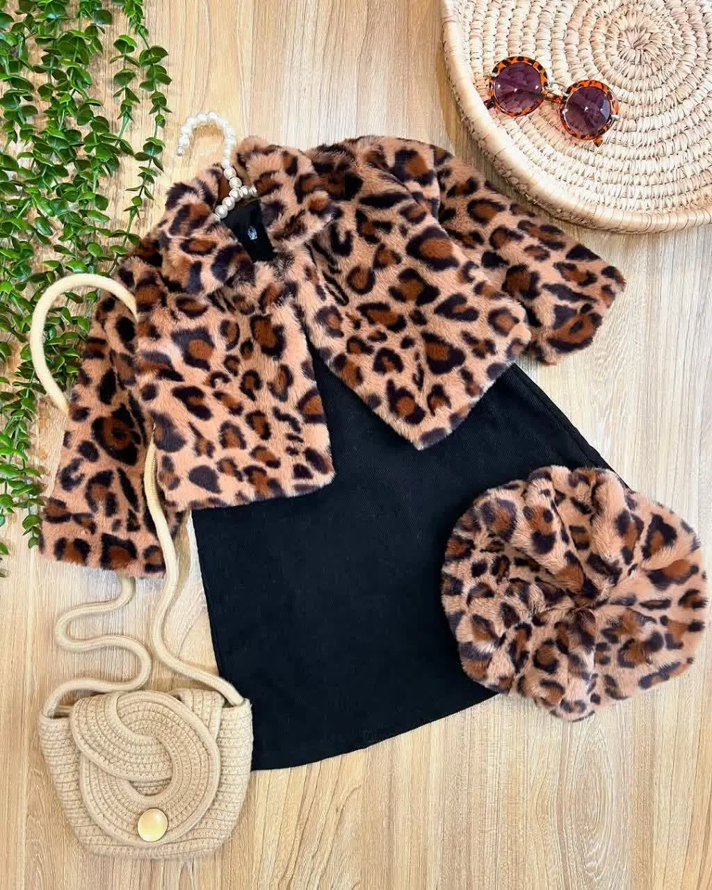 کت سارافون همراه کلاه
