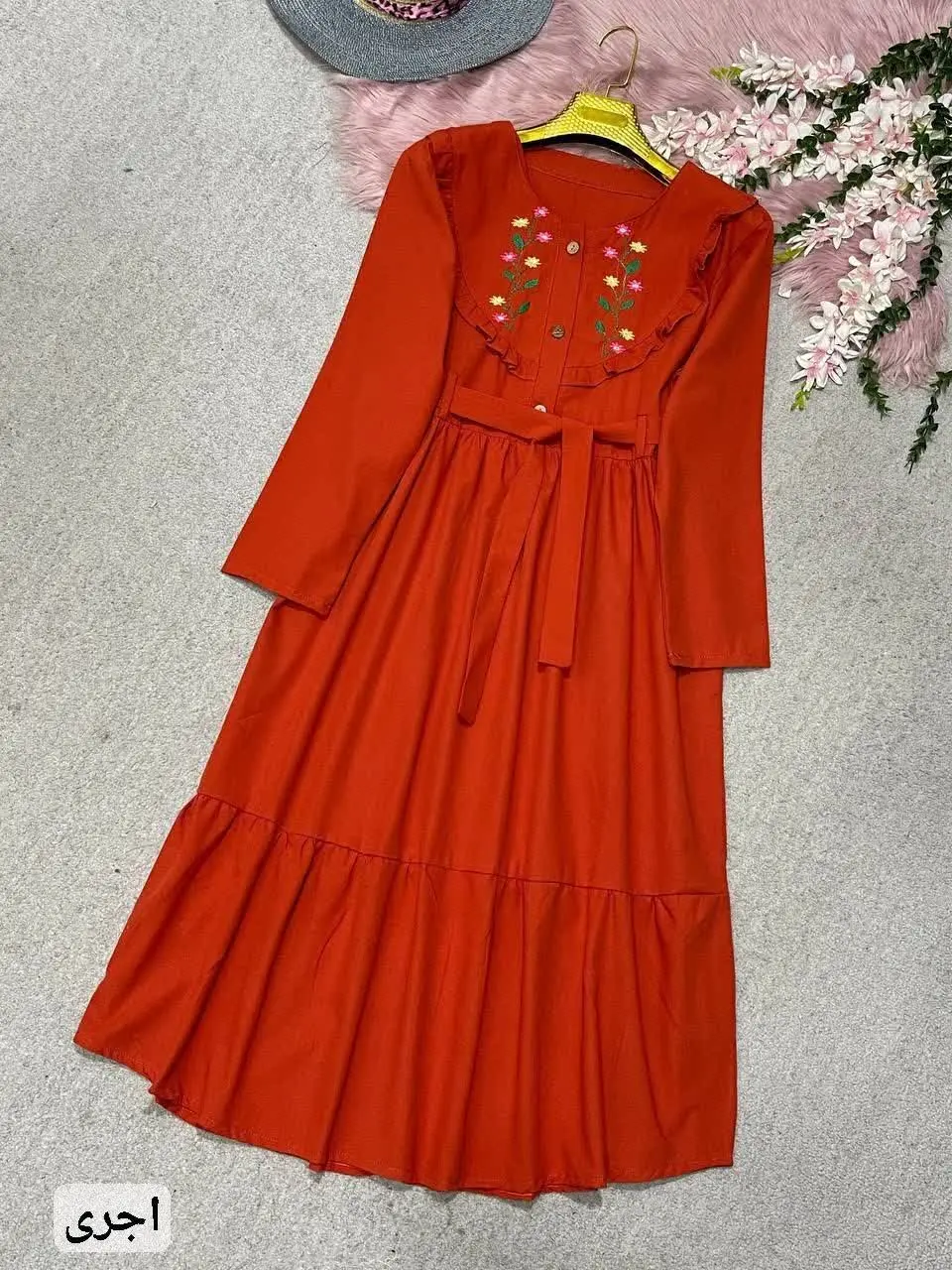 نام: پیراهن گلدوزی نبات
