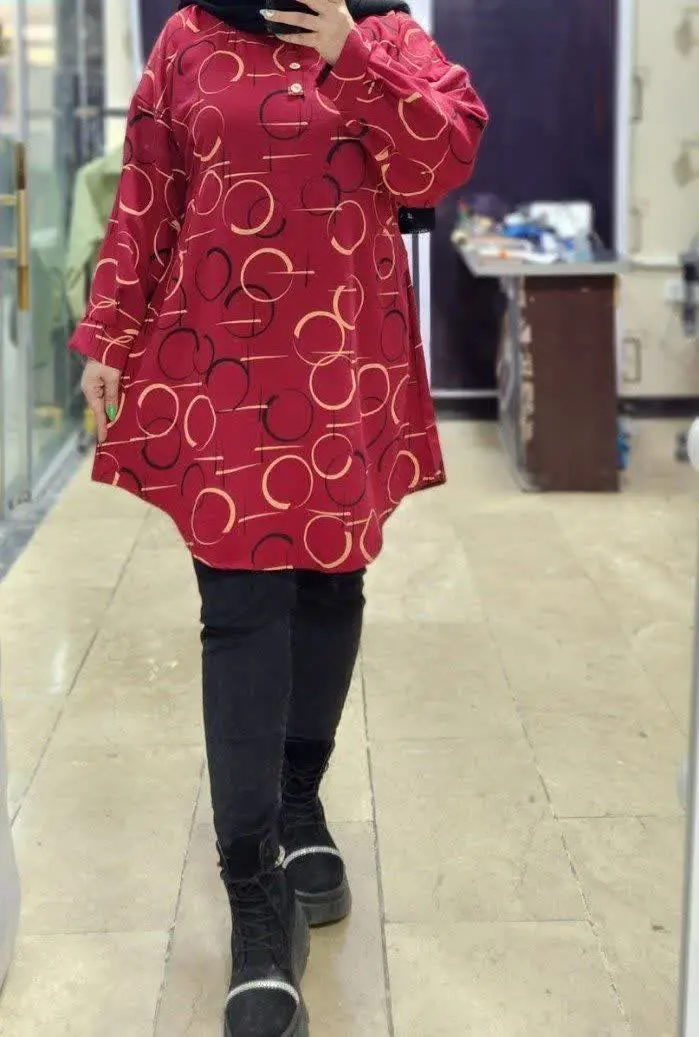 ✅تونیک طرح دار😍
