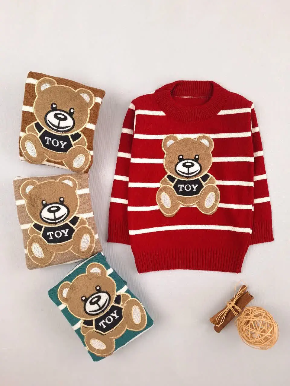 بلوز گپ راه راه تدی 😍