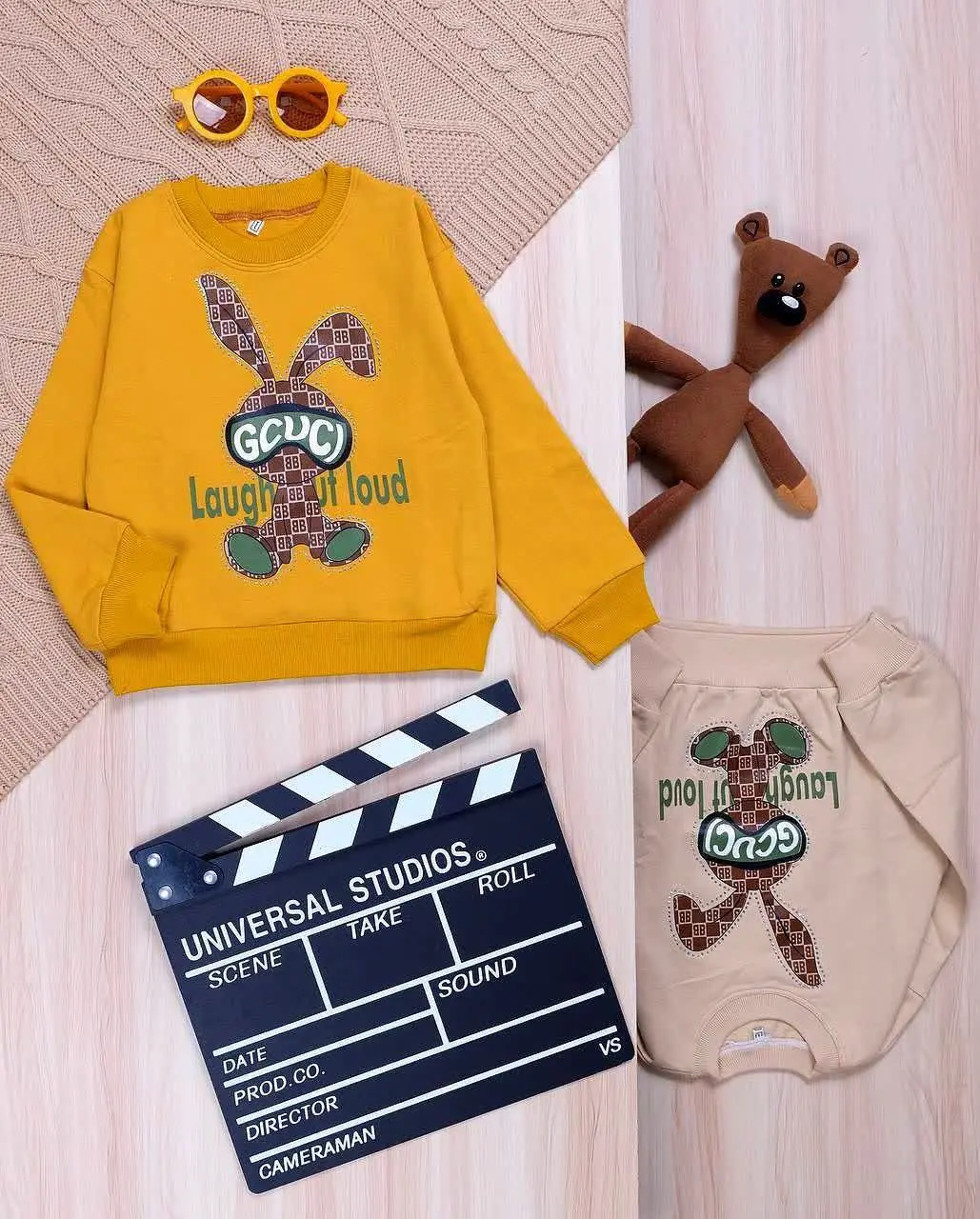👫بلوز تک چاپ خرگوش GUCCI👫
