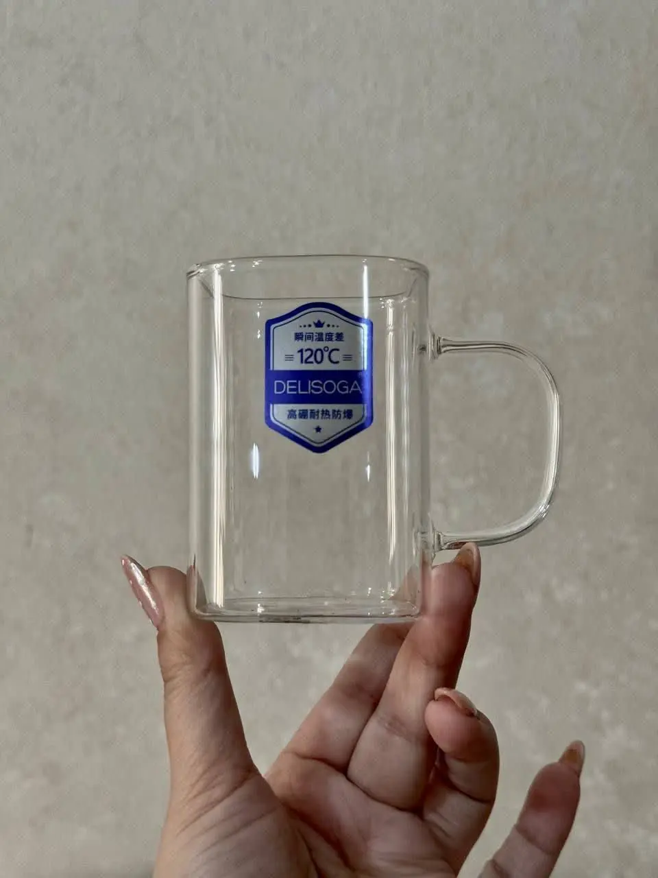 فروش ویژه لیوان مربع پیرکس