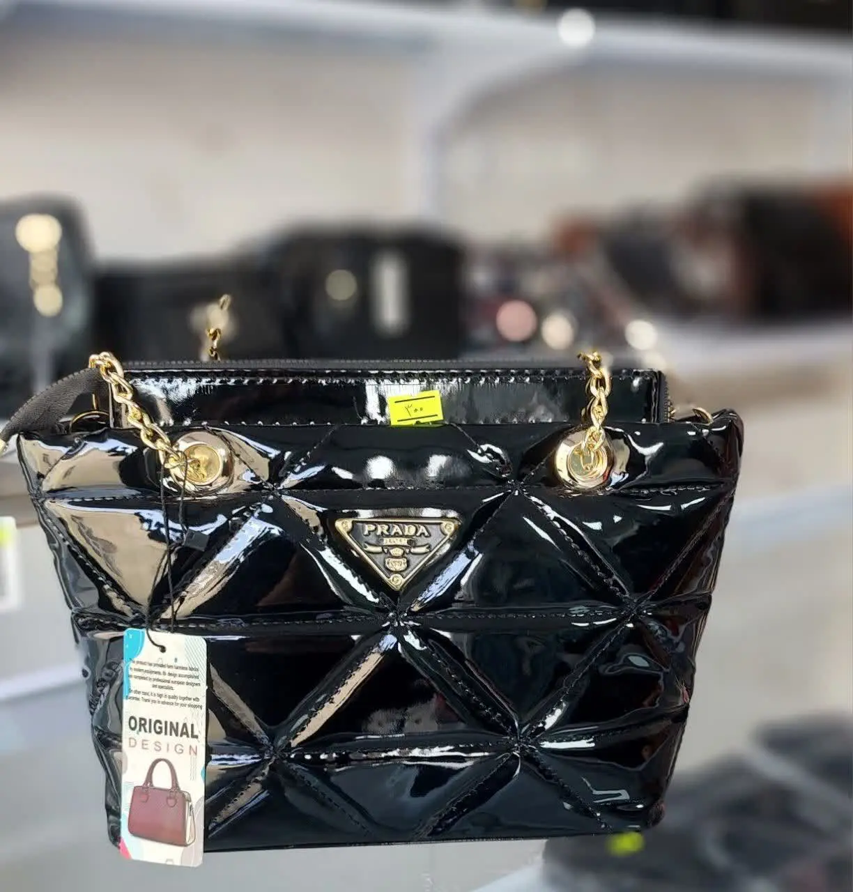 🔺️🟣 کیف ورنی سبک و زیبا 😍🥰
