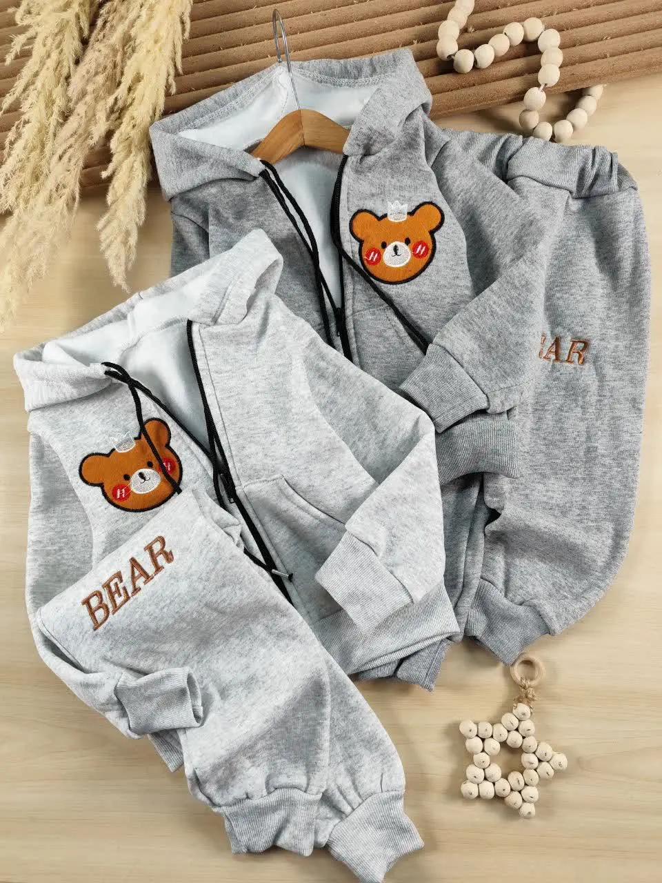 سویشرت شلوار تدی و تاج