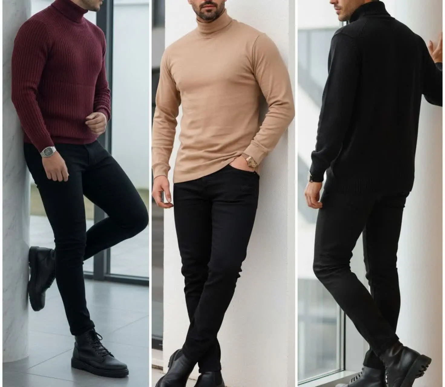 🍁 نام: یقه اسکی ساده