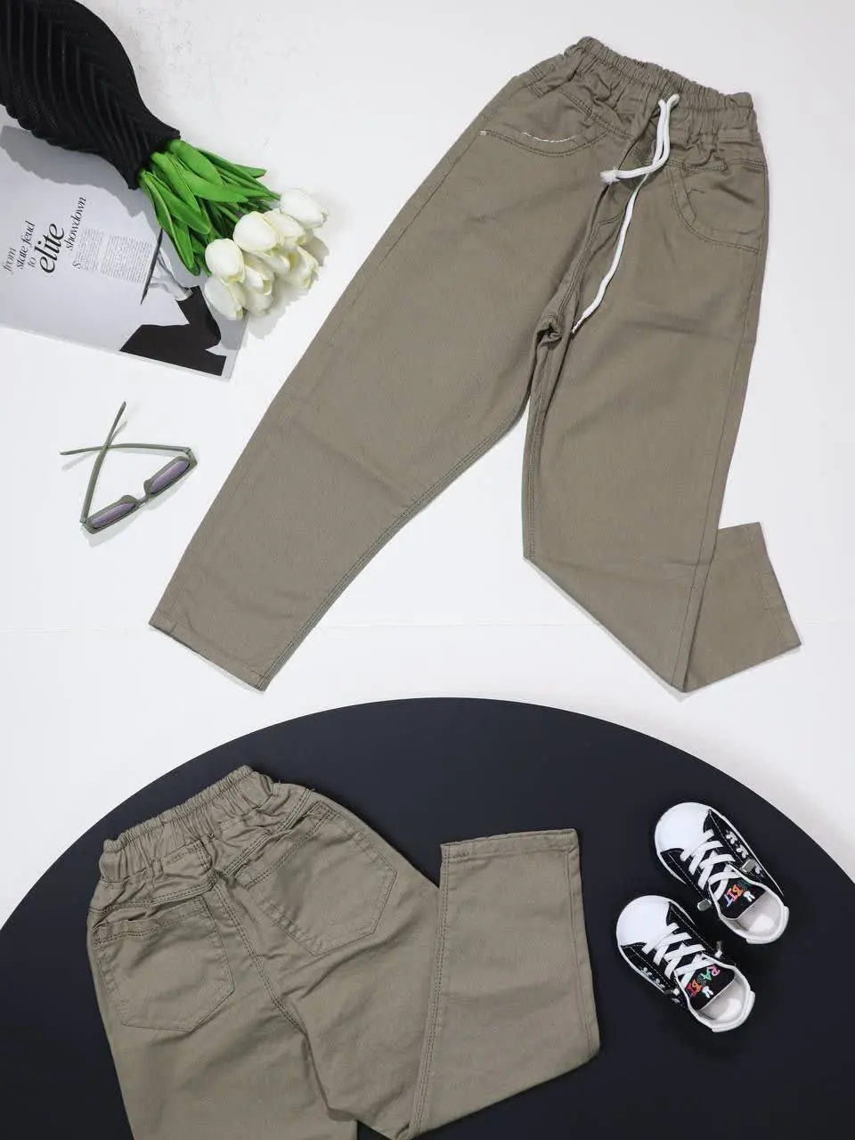 👕 شلوار کتان مام اسپرت 🌱