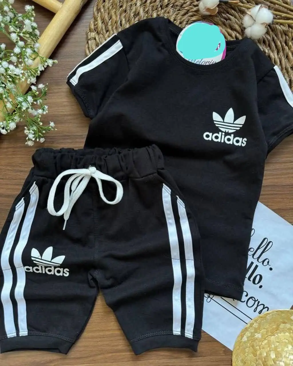 تیشرت شلوارک آدیداس رسید ☺️☺️
