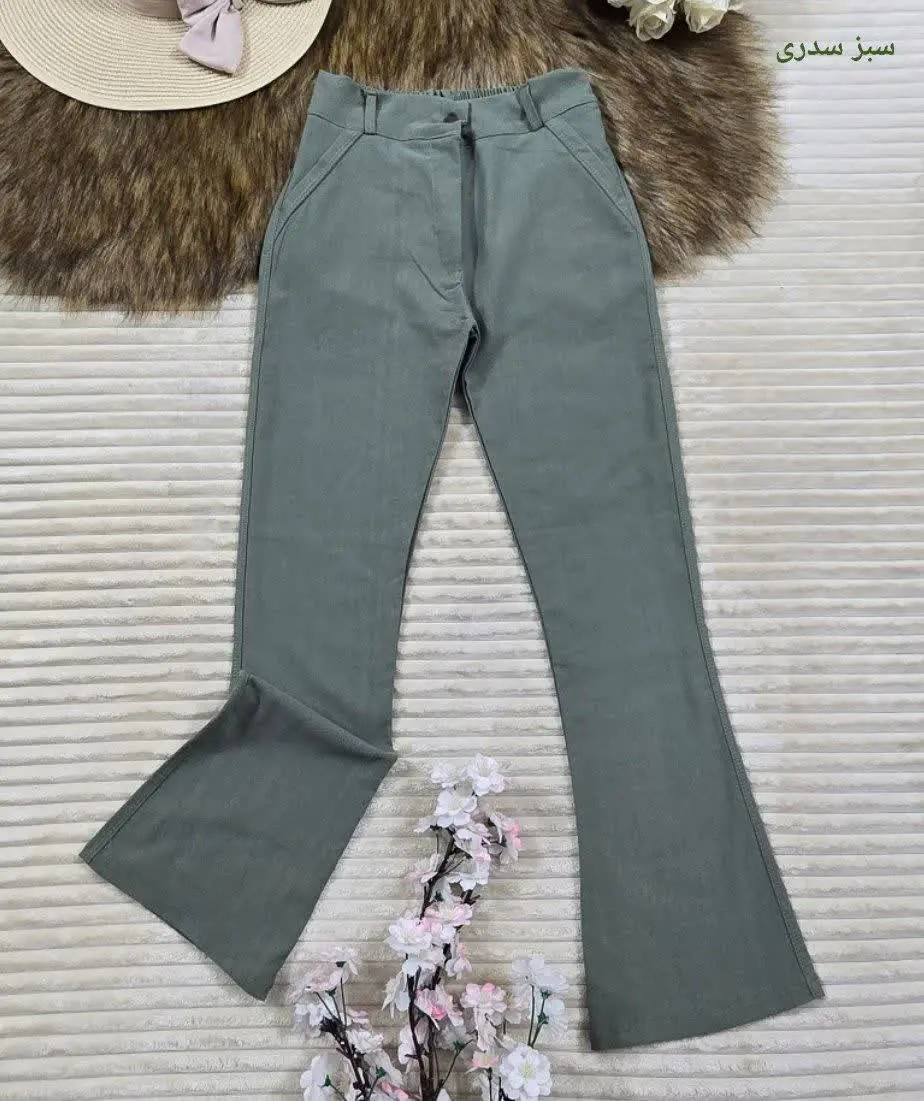 شلوار دمپا کتان