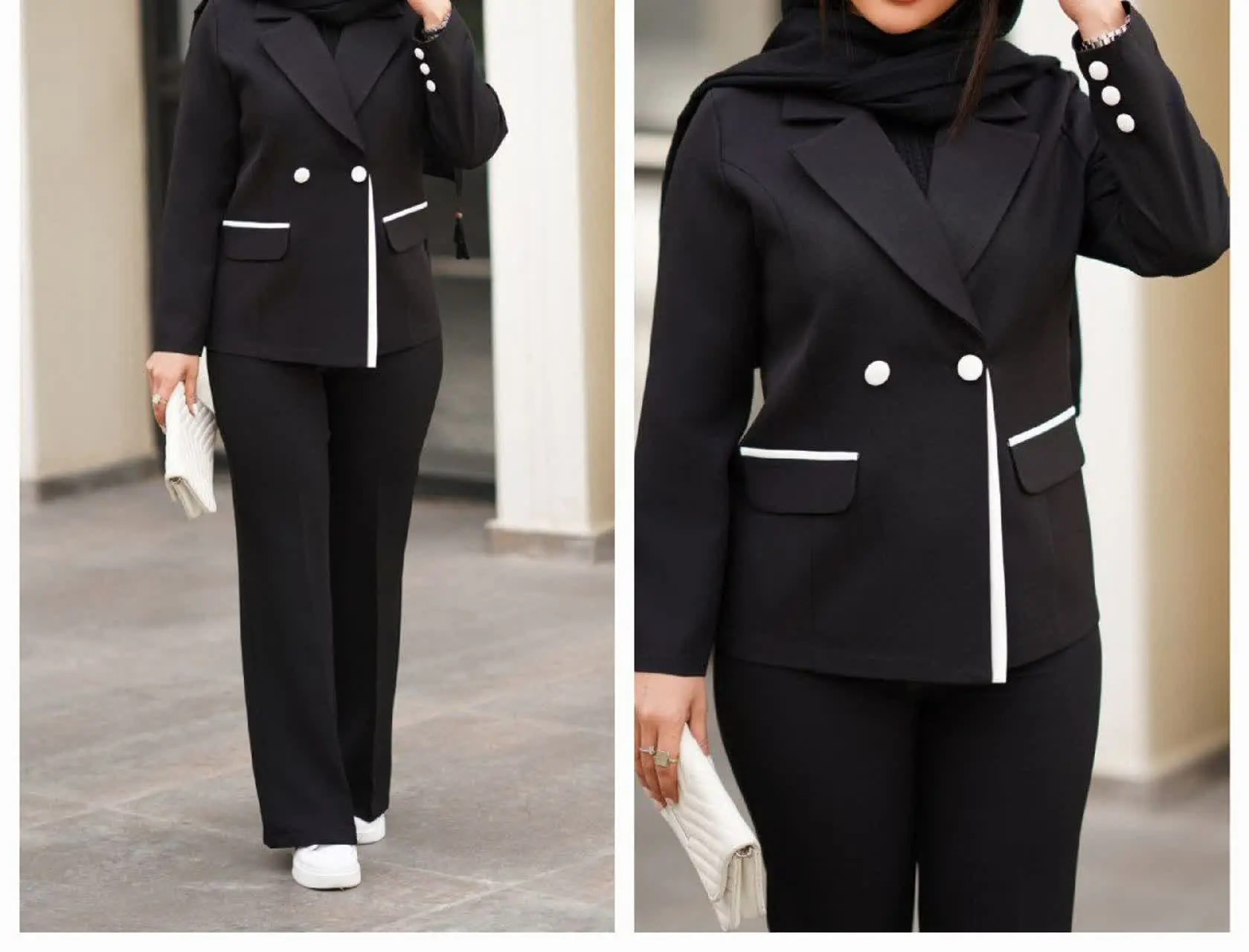 ب🛍نام: ست کت شلوار ملکا🍀
