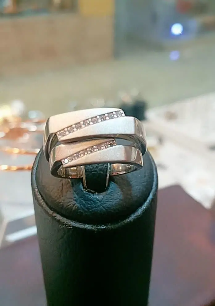 انگشتر ست نقره ۹۲۵
