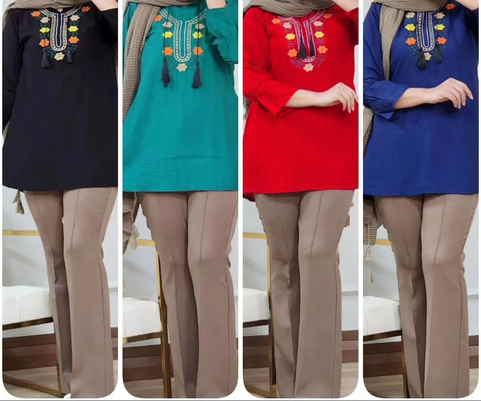 ❤️نام: تونیک مانتویی مدل ساویس
