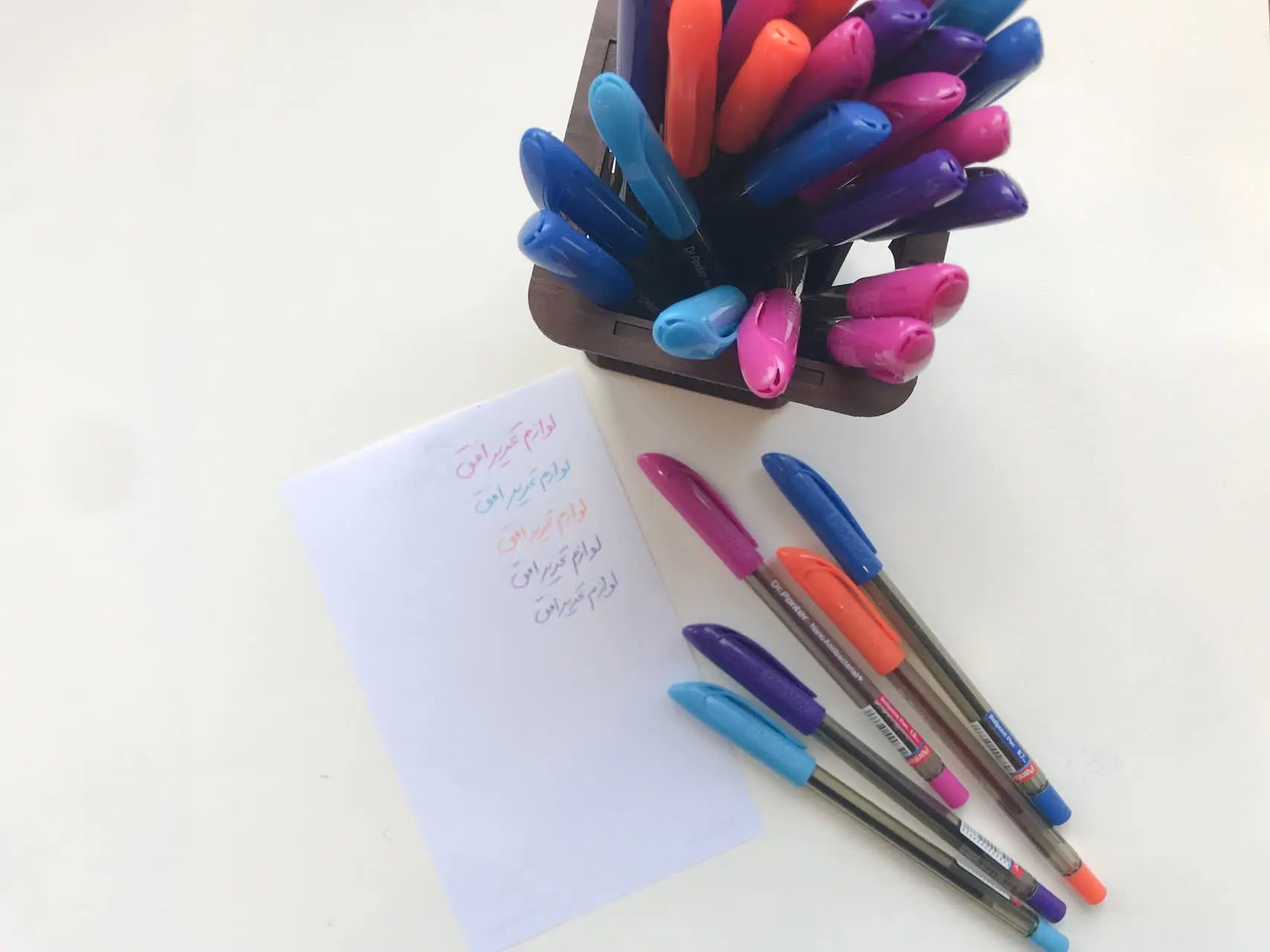 خودکار رنگی تک رنگ برند پنتر 😍
