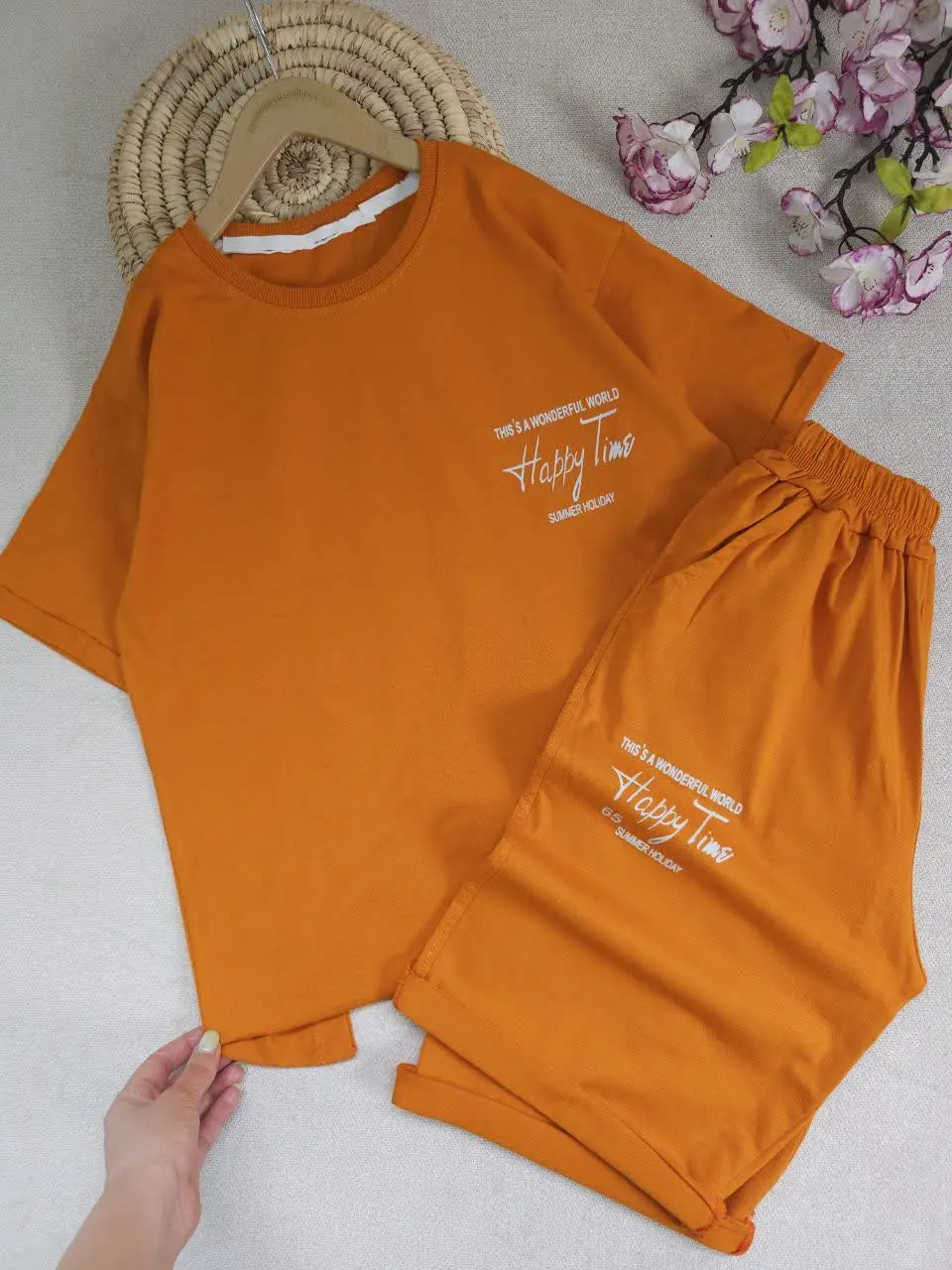 تیشرت شلوارک پسرانه World
