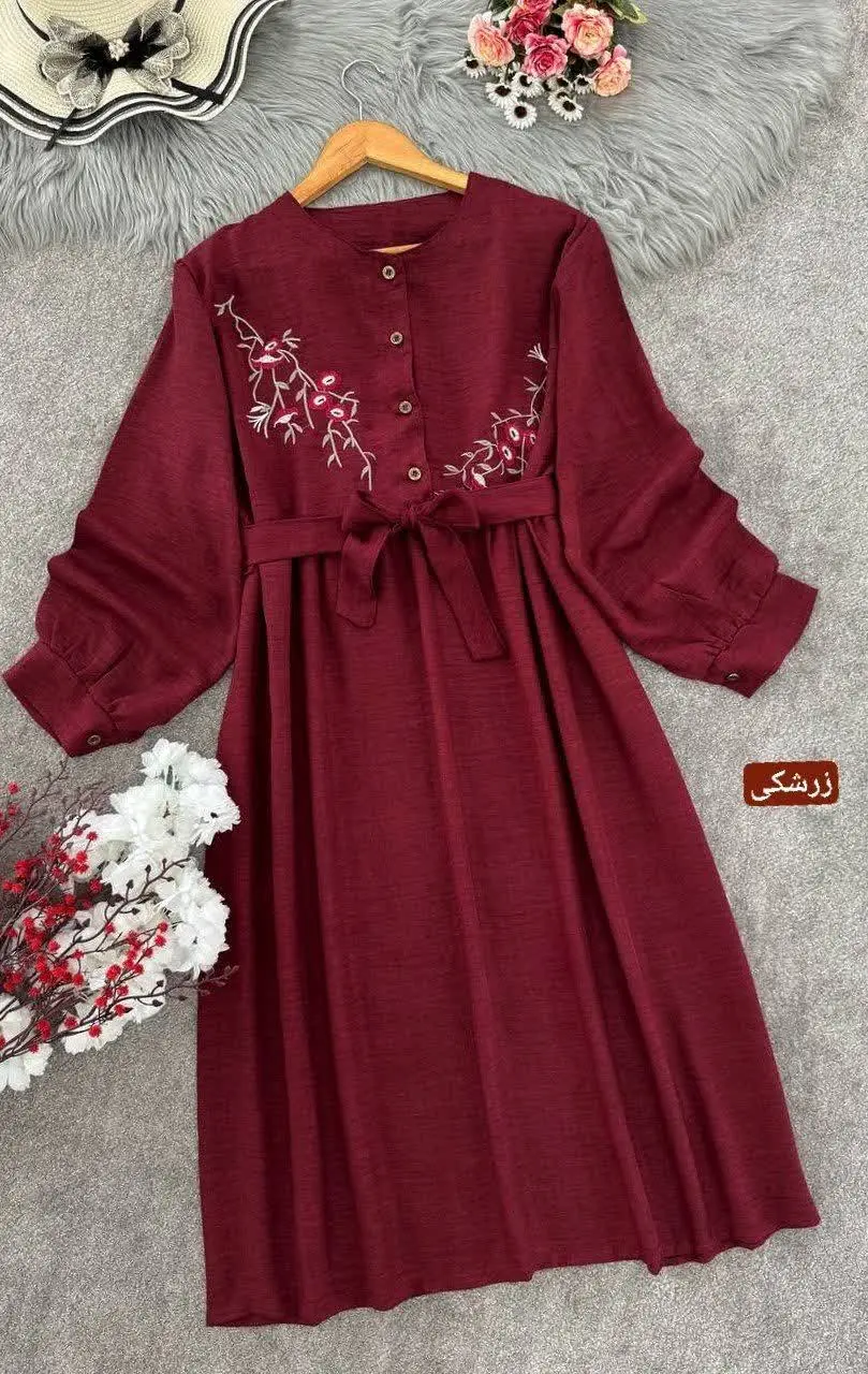 پیراهن گلدوزی سوگند