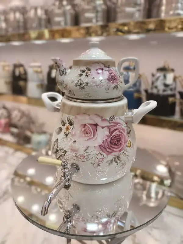 کتری و قوری لعابی ساخت کشور چین
