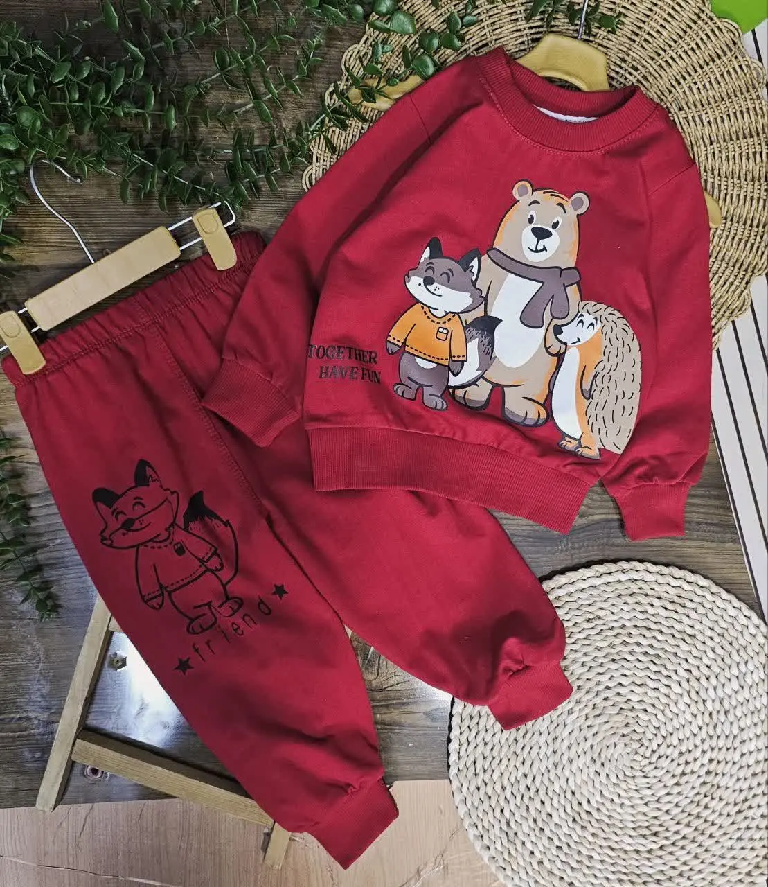 بلوز شلوار اسپرت جوجه تیغی...