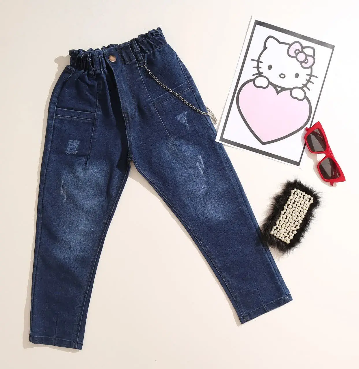 ❤️شلوار مام استایل 
