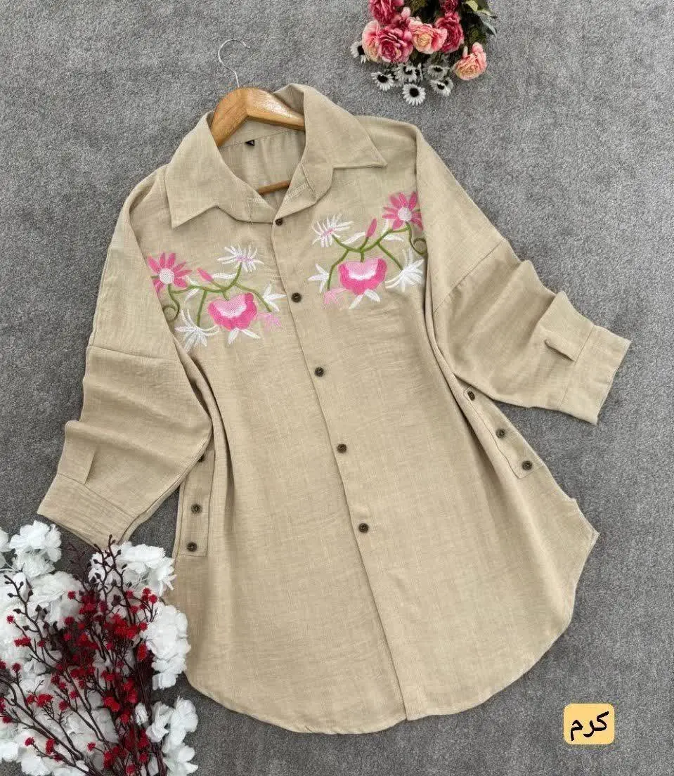 شومیز مانتویی شیلان