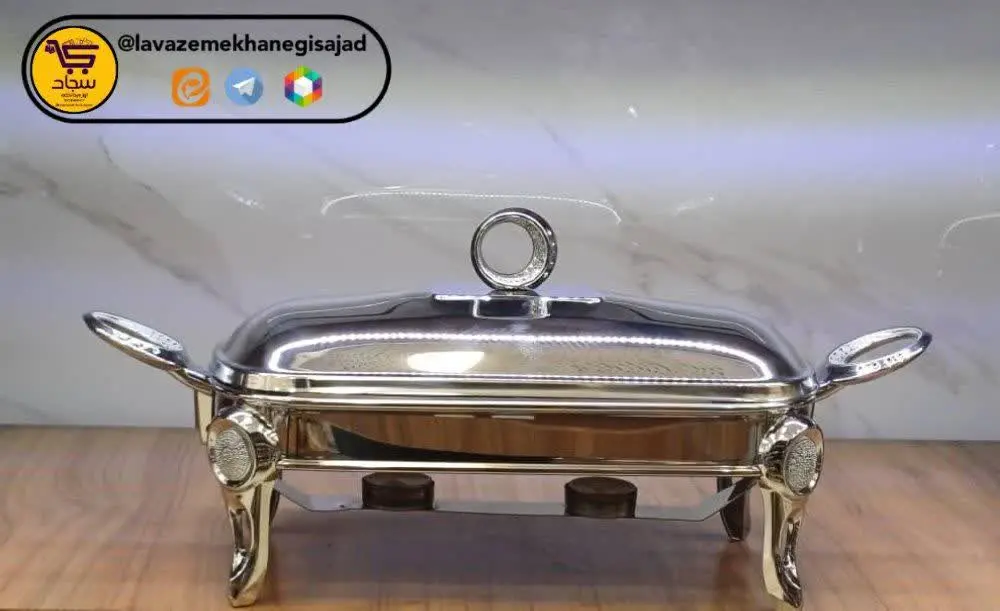 سوفله استیل ست ۳عددی خاتم😍🍜