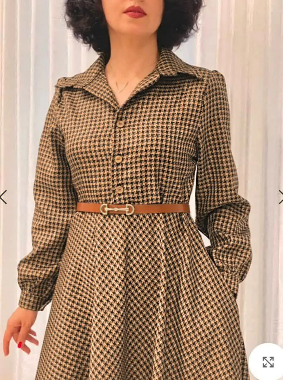 مانتو پیراهنی پیچازی
