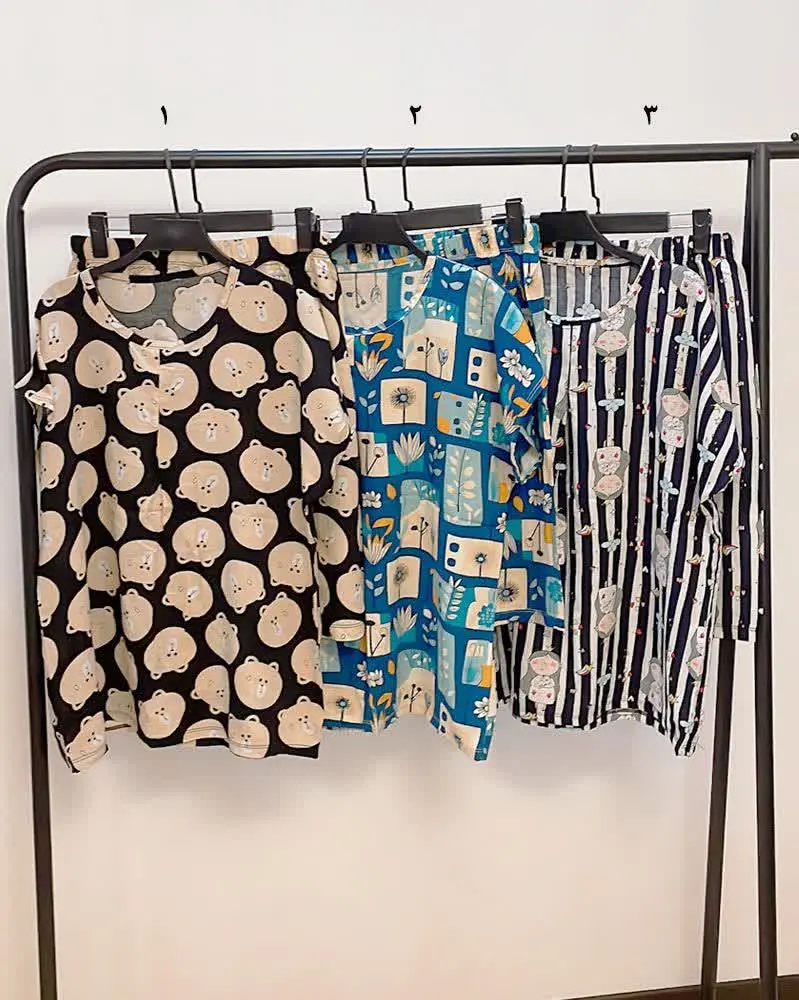 ⚡️ست شلوارک + تیشرت نخی تای...