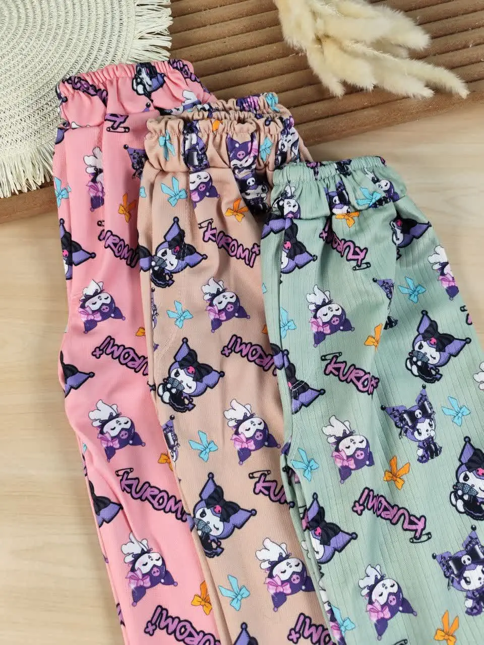 شلوار راحتی چاپ kuromi