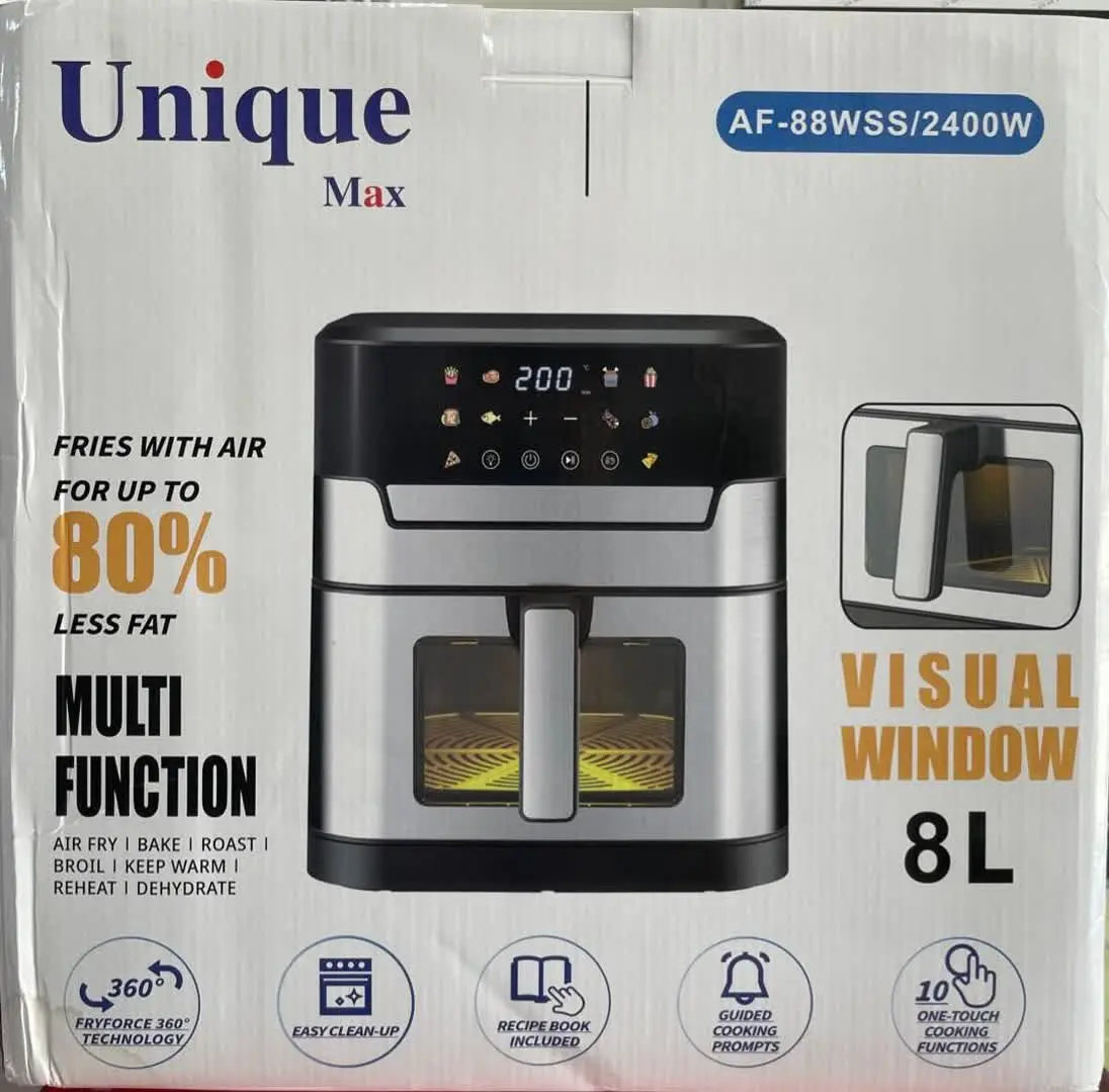 *سرخ کن یونیک ۸لیتر سبد دار 
