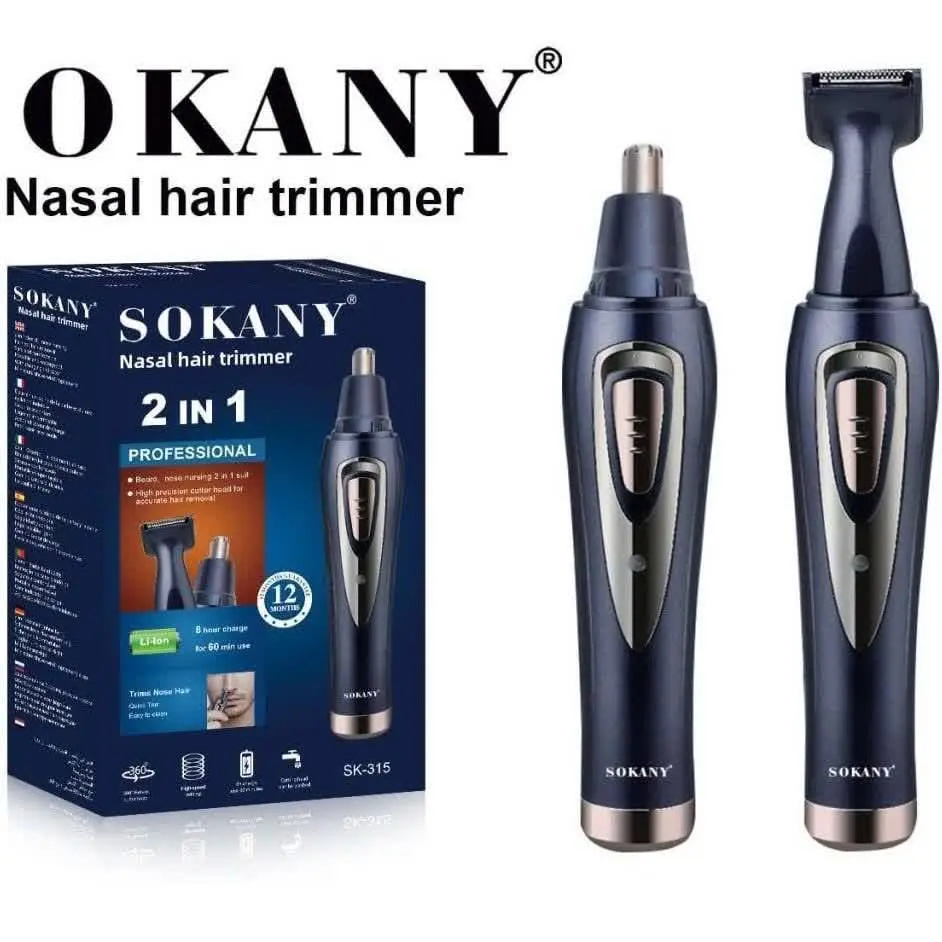 مو زن بینی ۲ کاره شارژی