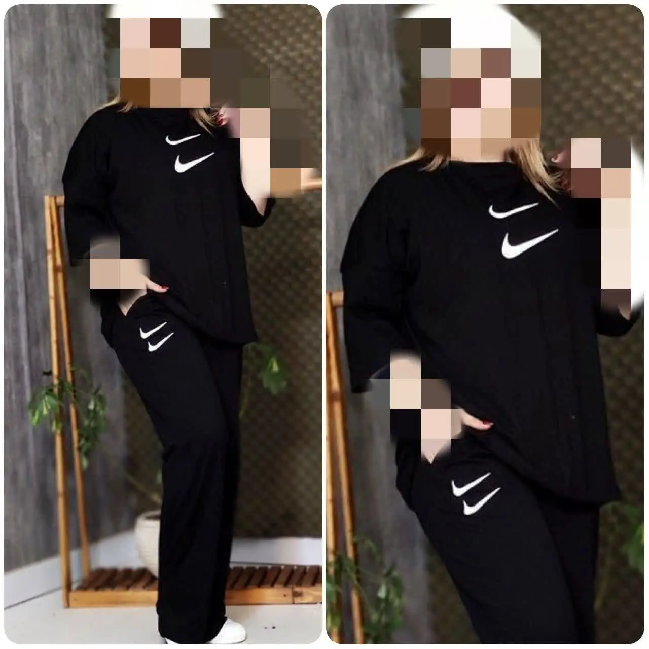 ❤️ تیشرت و شلوار دو نایک 🏴 ((ویژه محرم)) 🏴
