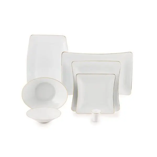 🍽 سرویس ۳۰ پارچه وینچی چینی زرین
