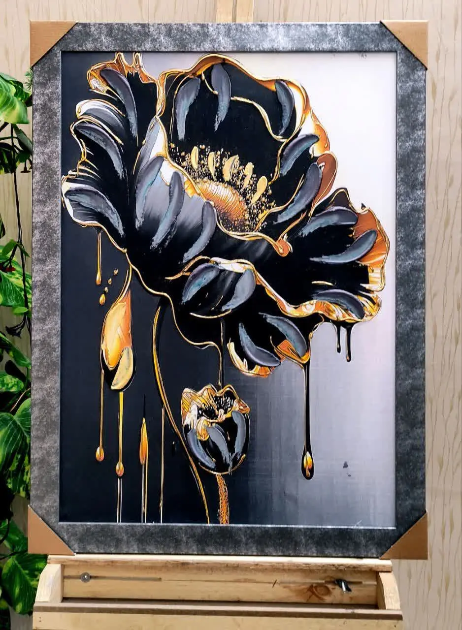 اینکار یه کاره خاص برای شما که از کارهای رنگ تیره خوشتون میاد👌😎
