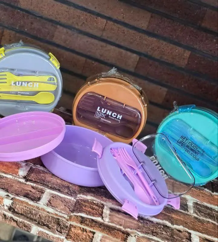 🌸لانچ باکس گرد🌸