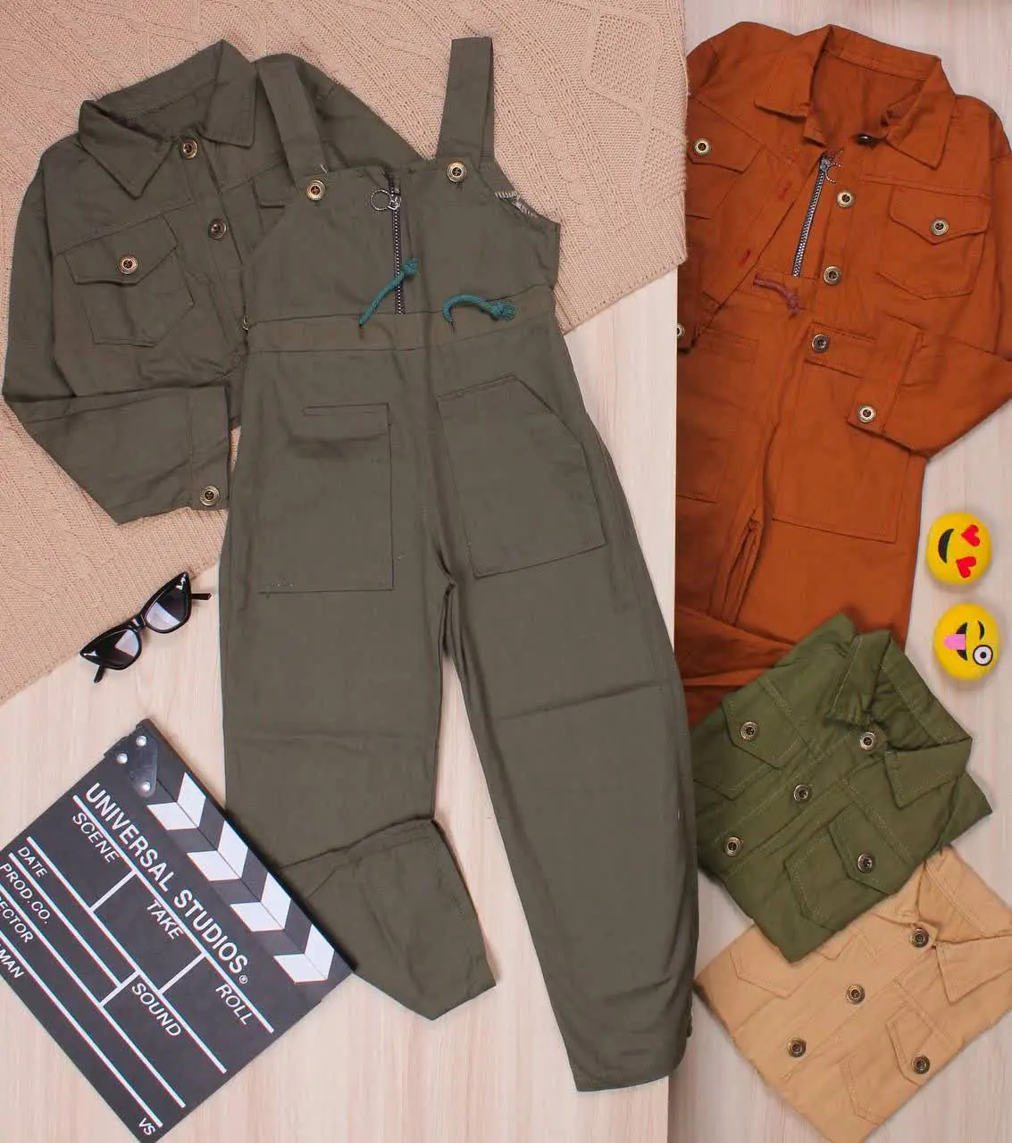 👫کت و بیلر کتان مکانیکی نیم زیپ👫
