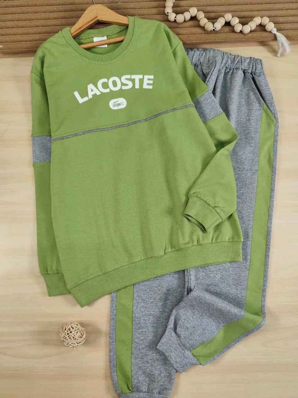 بلوز شلوار مارک lacoste
