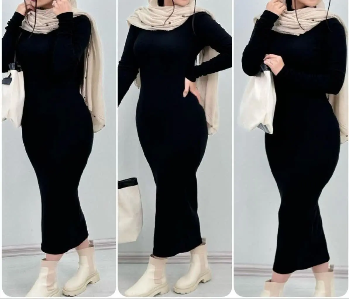 ❤️نام: ماکسی یقه اسکی فینگردار
