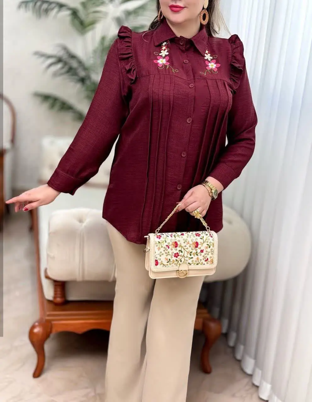 🔸رنگ بندی: زرشکی, سبز, سورم...