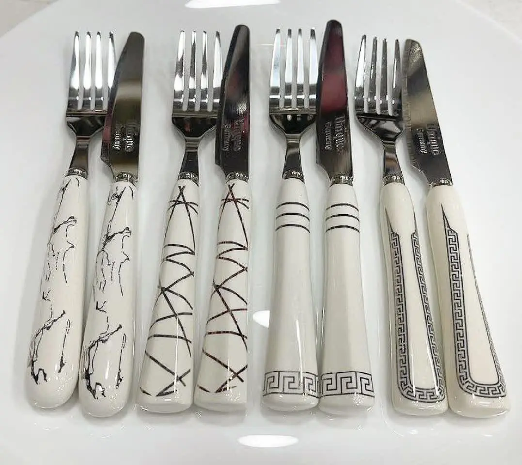 کارد چنگال سرامیکی یونیک💥
