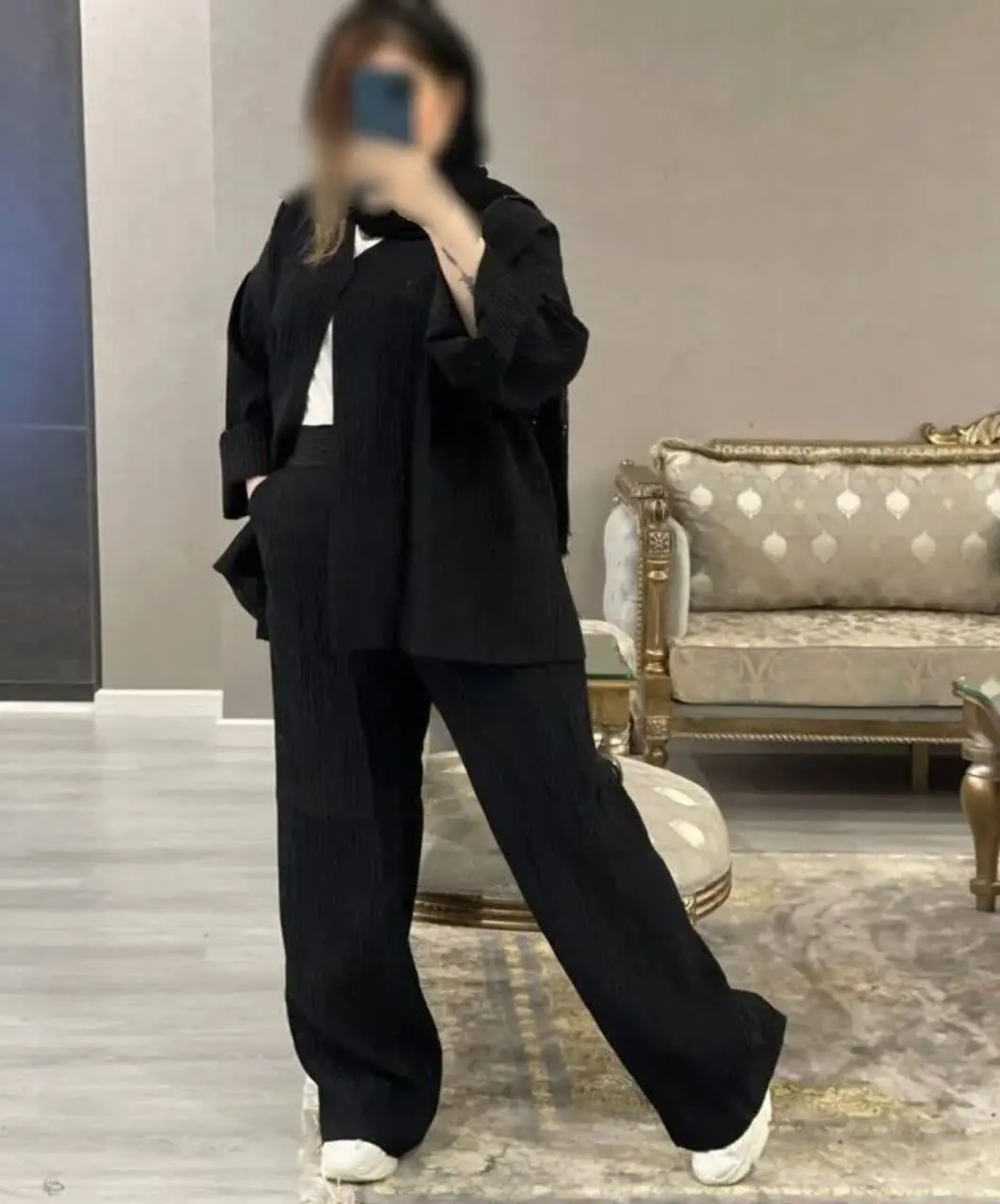 🖋نام: ست مانتو شلوار رخشان ۲۶❤️
