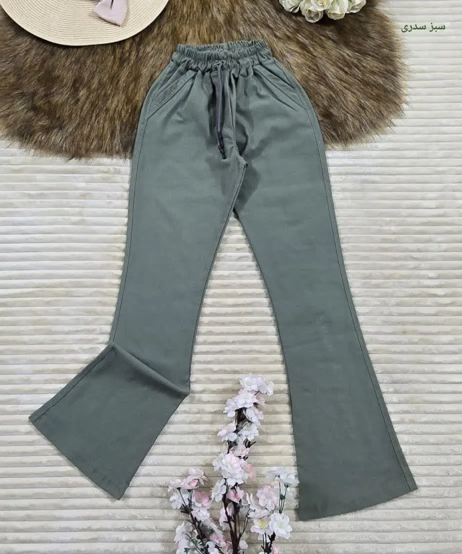 شلوار کتان دمپا