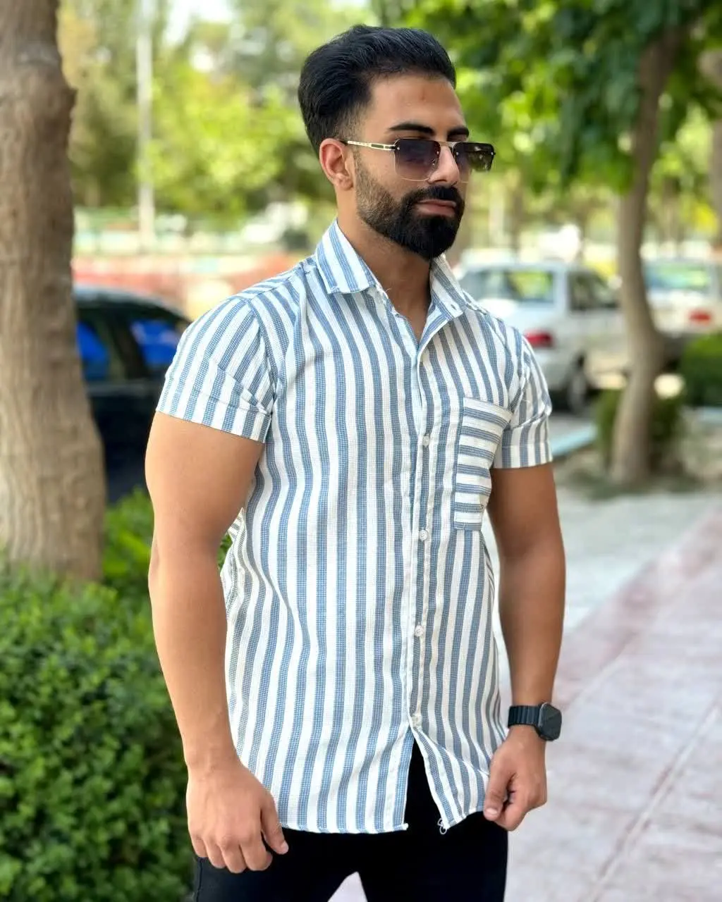 پیراهن جذاب مردانه😁💕
