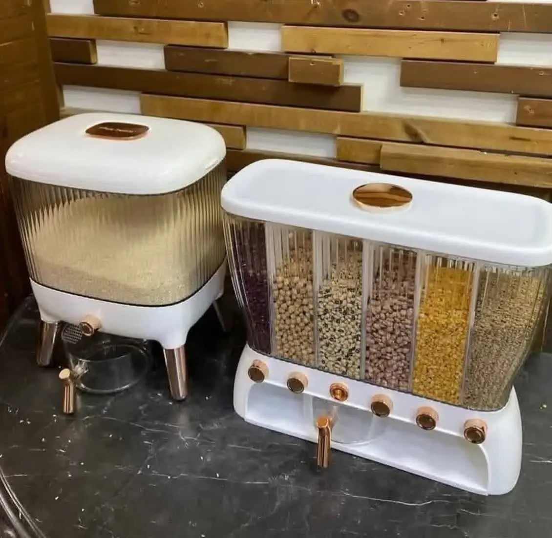 ✅ ست جا ادویه و جا حبوباتی