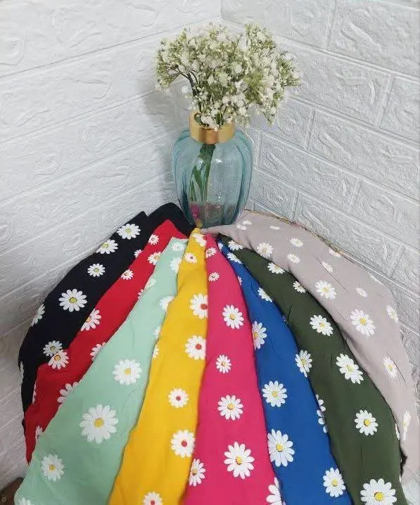 تیشرت زنانه پیش نخی گل بابونه
