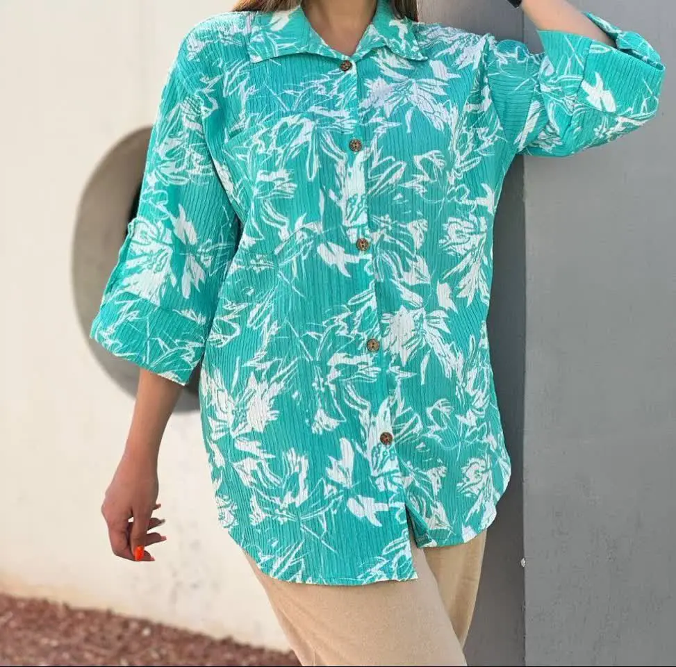 🌸 نام: شومیز برگی
