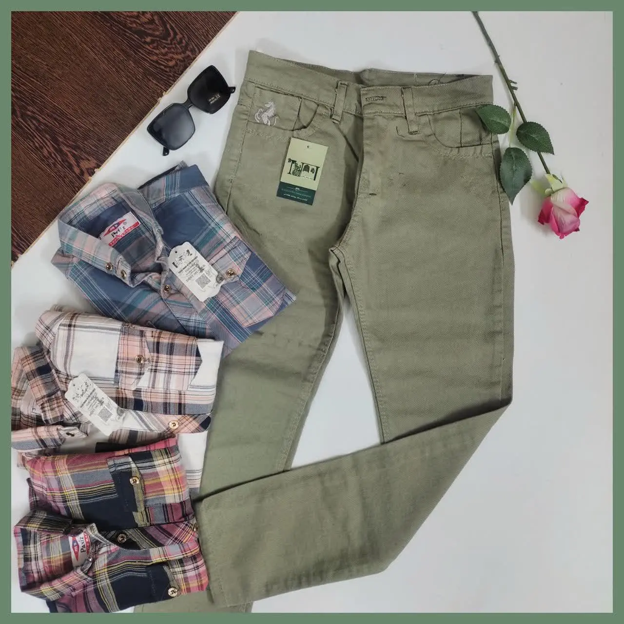 🔅جنس: پارچه کتان پنبه کجراه، مدل
